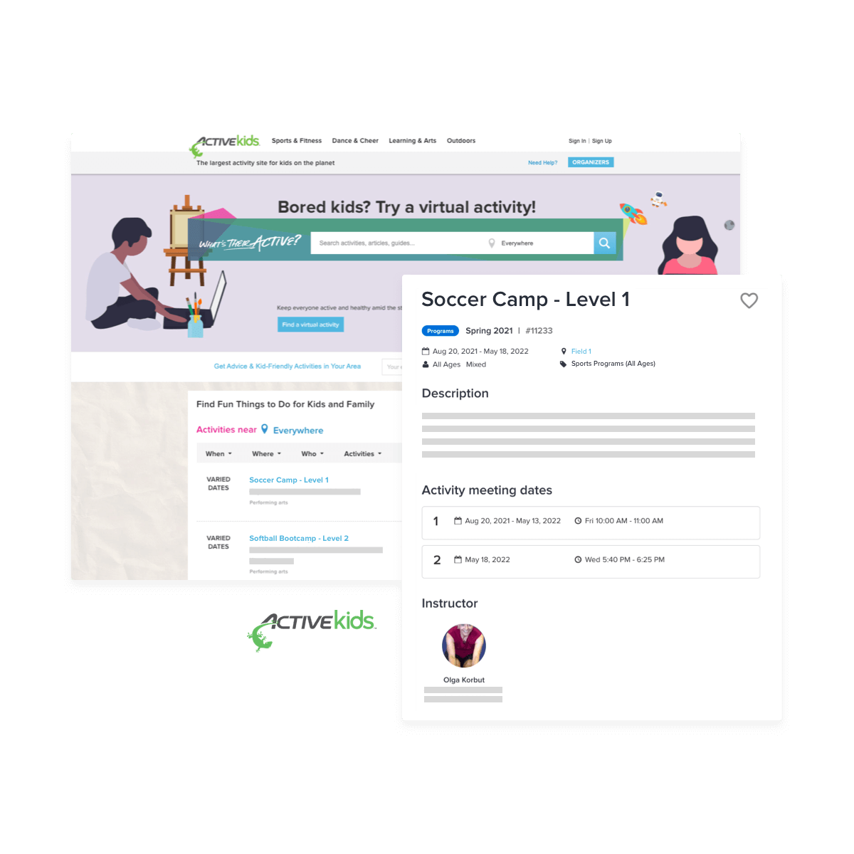 activekids listing